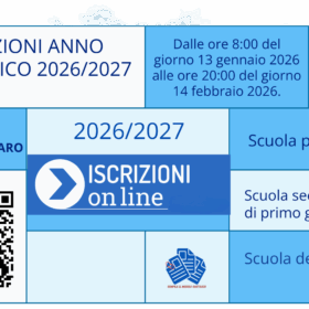 Iscrizioni as 2026-2027